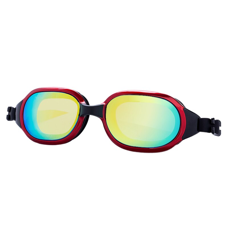 Zwembril Bril Unisex Plating Waterdicht Anti-fog Zwemmen Bril UV Bescherming Duiken Eyewear: R