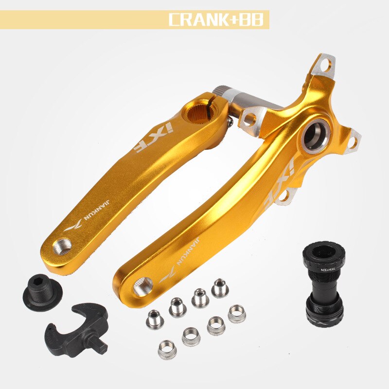 Mtb Mountainbike Fiets Holle Geïntegreerde Crank Ixf Gemodificeerde Enkele Schijf 104BCD 32 34 36 38 40 42T Crankstel trapas
