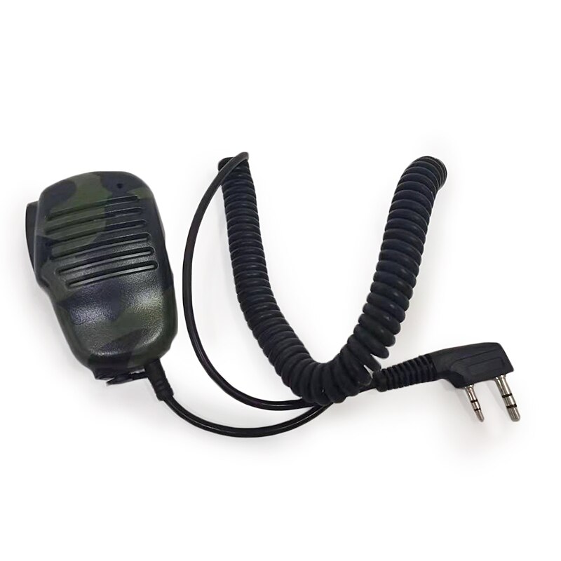Oppxun mini-handmikrofon in myrtenfarbe mit lautsprecher und ptt-taste für baofeng  uv5r uv5re uv5rg und kenwood  tk3160 tk3307 tk3207g funkgeräte: Default Title