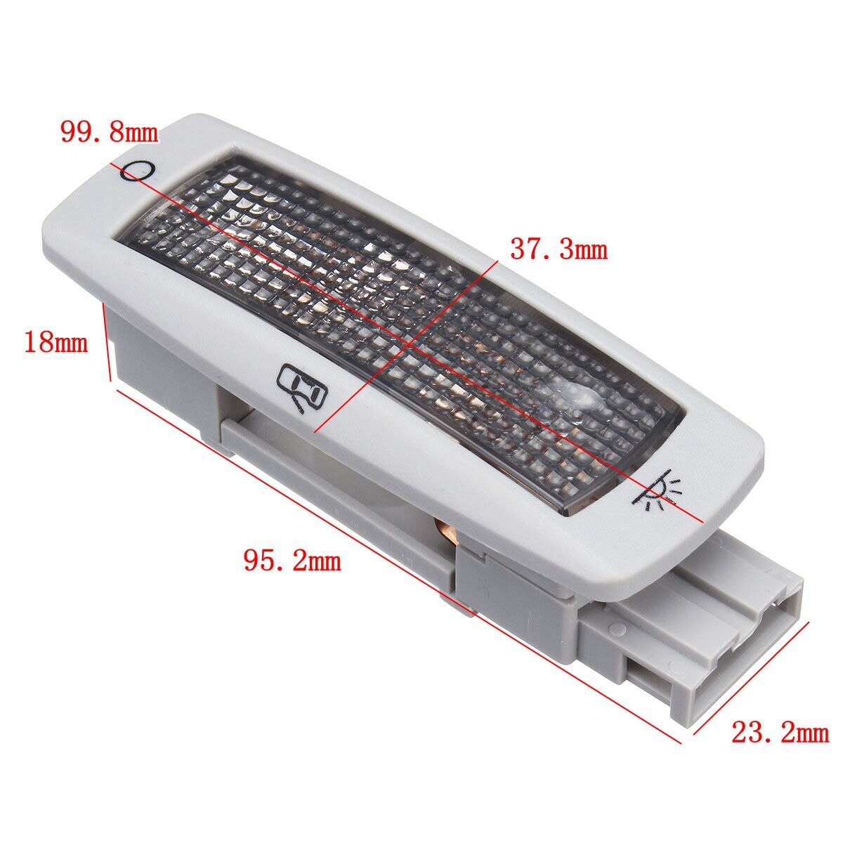 Rear Reading Map Dome Light Ceiling Lamp 3B0947291 3B0 947 291 B For VW Golf Passat Tiguan for Skoda Fabia Superb Seat Leon