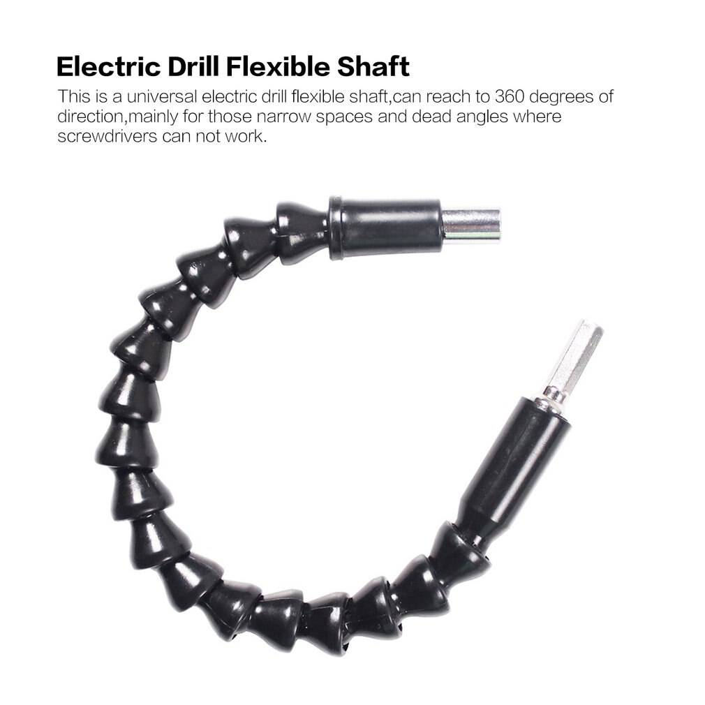 Electric Drill Flexible Shaft Screwdriver Universal Soft Flexible Shaft Electric Screwdriver Batch Extension Drill Bit Holder