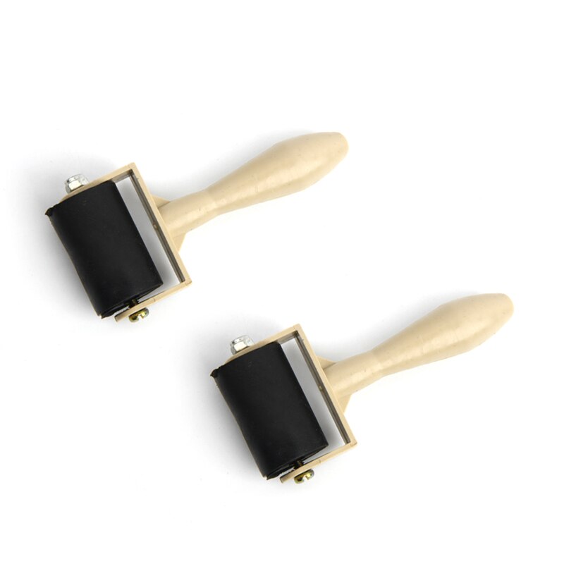 3.5Cm Graveren Roller Roller Klei Rubber Roller Keramische Deegroller Modeling Tool Non-stick Roller Pin Ponsen Rem marine Ar