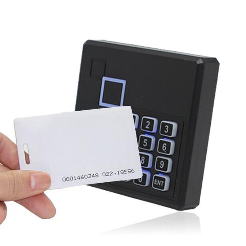 Long Range RFID NFC Card Reader 13.56MHZ/125KHZ Proximity Card Access Control Reader Wiegand26 Output with keyboard