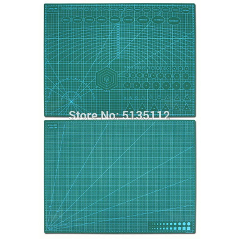 1 pièces -A2 60x45cm couture coupe tapis réversible gravure planche à découper tapis fait main outils à main