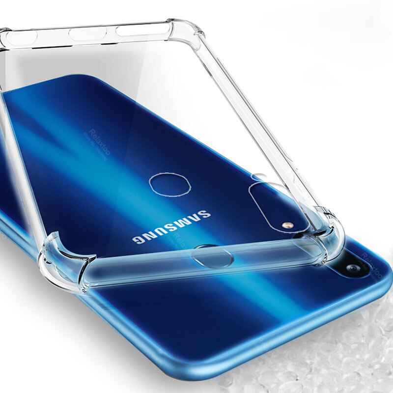 A20 fundas voor samsung galaxy  a20 s a 20 s e 20e hoesje anti-val airbag doorzichtig hoesje schokbestendig zacht hoesje galaxy  a20 conque capa