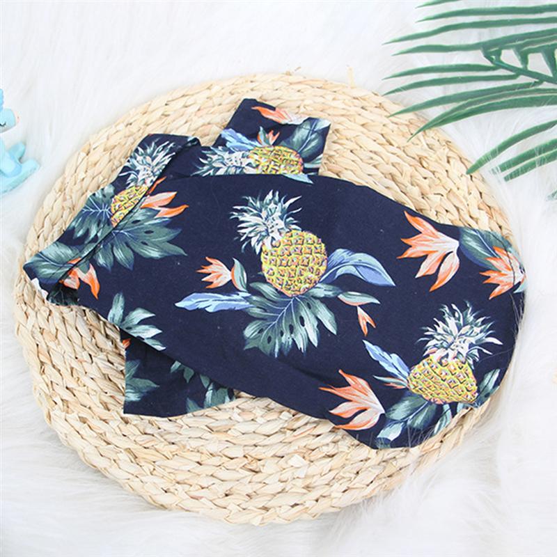 Huisdier Hawaiian Style Shirt Schattige Hond Blouse Puppy Kleding Ademende Zomer Huisdier Jas