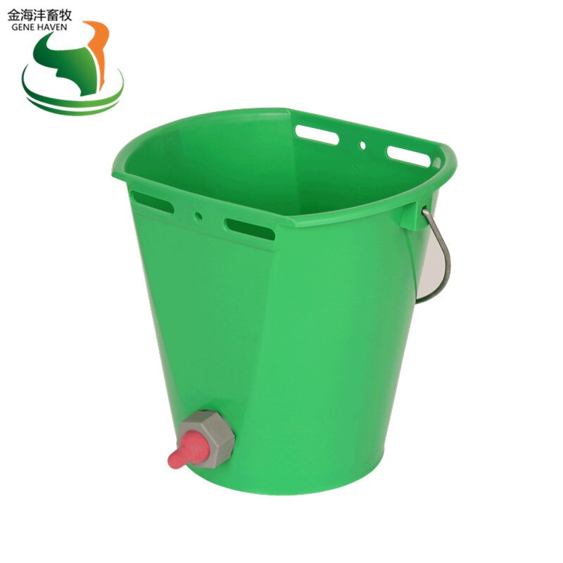 8L feeding milk bucket for feeding calf or calves