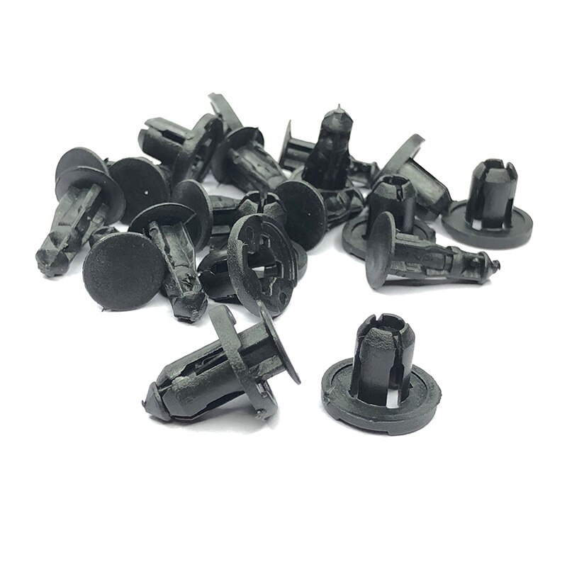 100 Pièces Clips De Fixation Rivets Plastique 10mm Pour Pare-chocs Honda - Neuf, Remplacement Direct