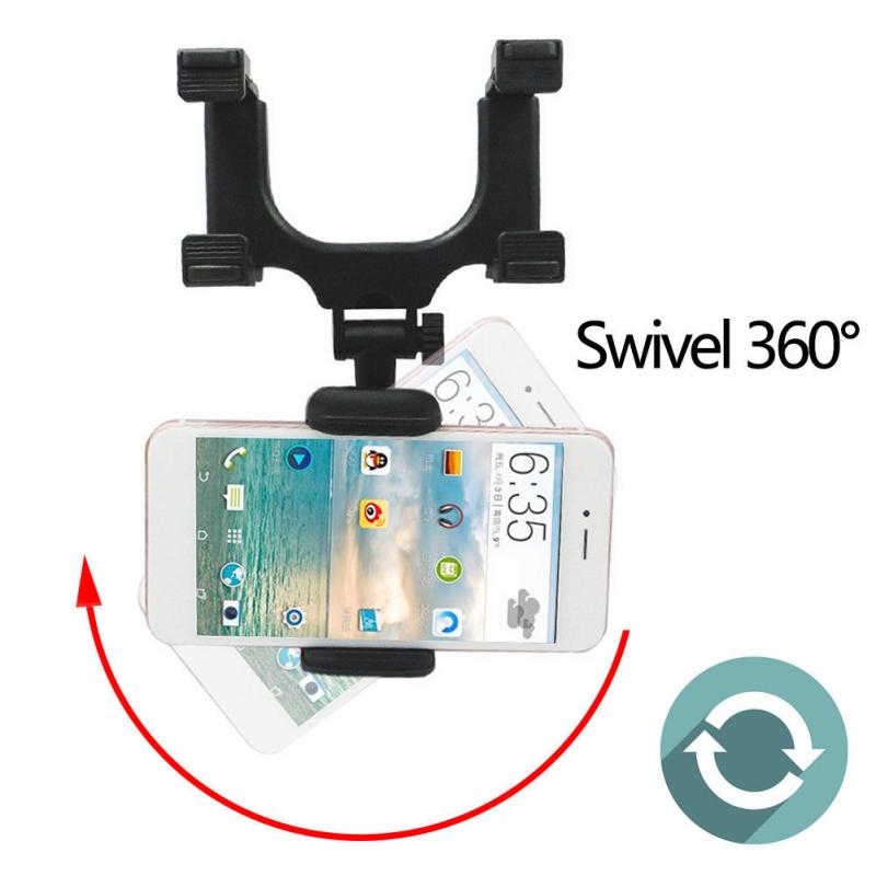 Auto dvr houder achteruitkijkspiegel houder 360 draaibare auto telefoon houder houder gps houder auto mounts & houders