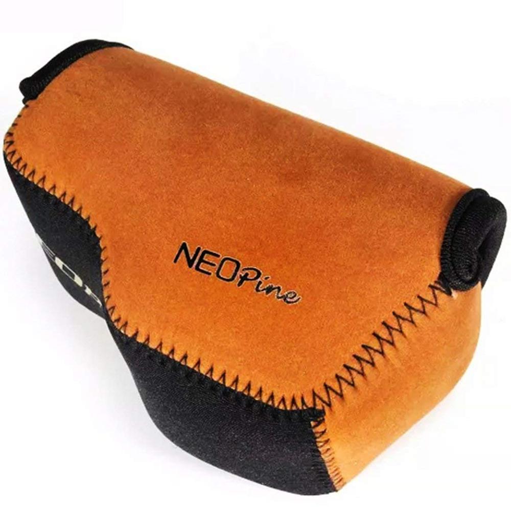 limitX Portable Neoprene Waterproof Inner Camera Bag Soft Case Cover for Panasonic LX100 II 2 LX100M2 Digital Cameras: Brown