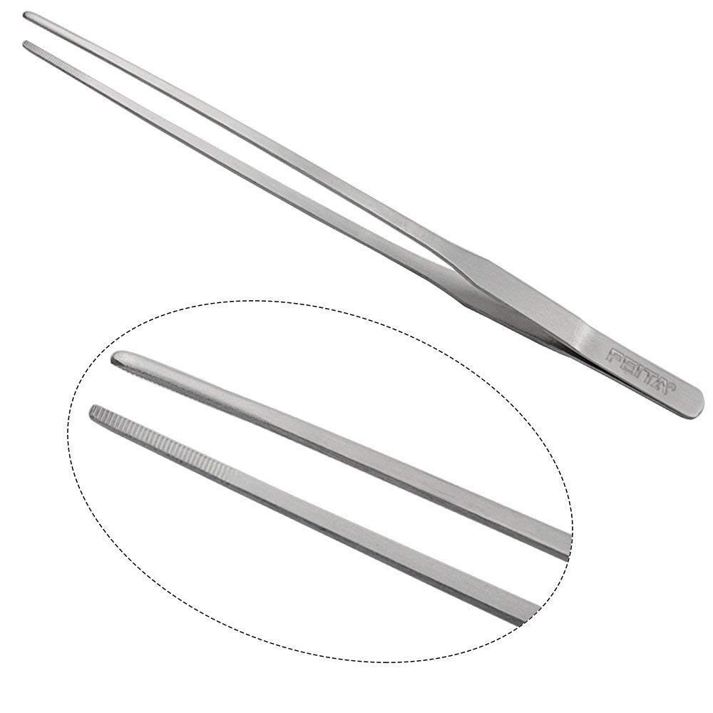 Kit de pinzas para acuario FEITA, juego de tijeras de pinza para plantas acuáticas, Kit de iniciación para peces 3 uds.