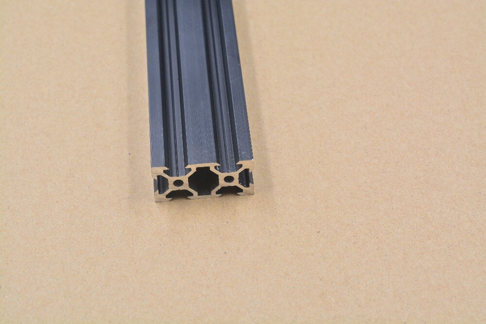 2040 aluminium extrusieprofielen lengte 50mm europese norm 2040v- sleuven zilverzwart werkbank