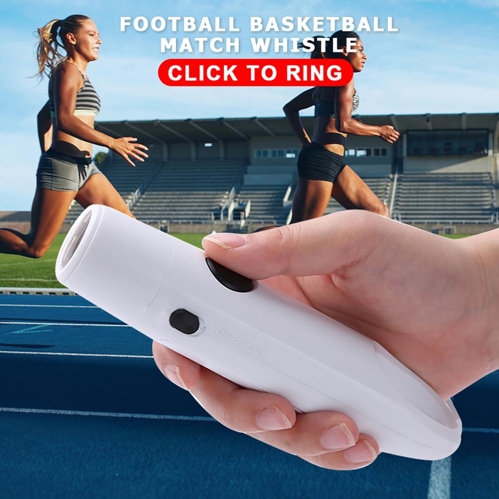 Sifflet électrique pratique, haut décibel, multifonctionnel, survie en plein air, jeu de Football, jeu de pom-pom girl, d'archiquier