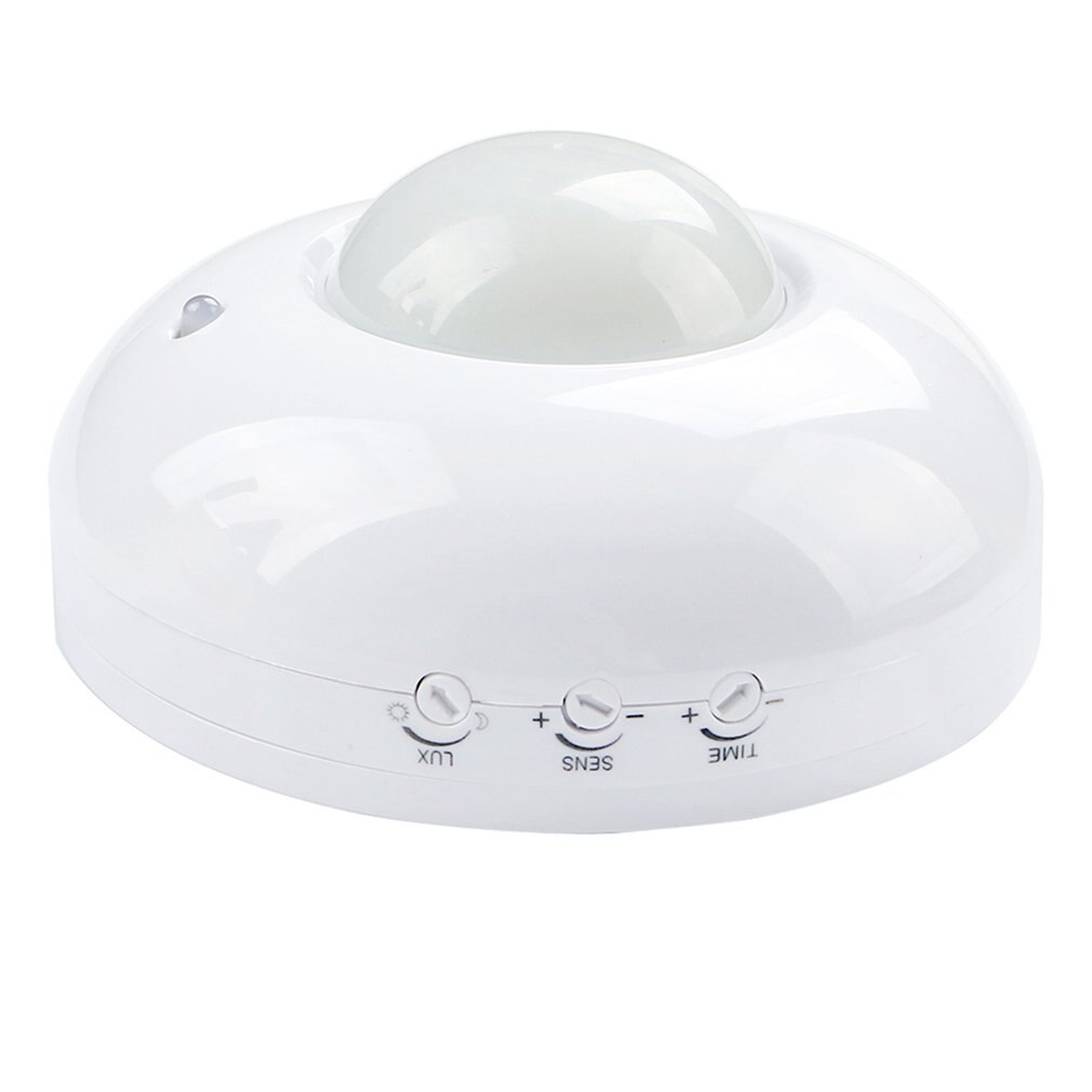 Switch Adjustable Infrared Motion Sensor 110V-240V Body Movement Ceiling Infrared Sensor Bulb Switch