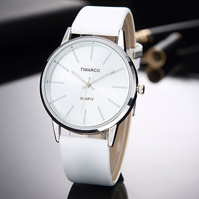 Mode Vrouwen Horloges Bayan Kol Saati Eenvoudige Casual Wit Vrouw Horloge Dames Horloge Zegarek Damski Vrouwelijke Klok Reloj Mujer: WHITE