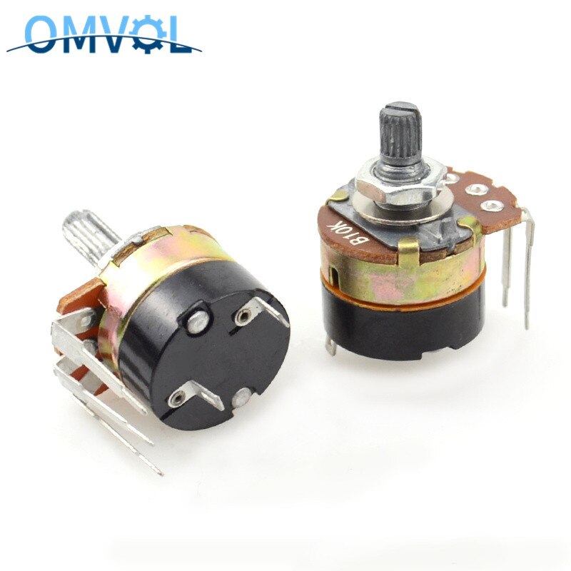 B500K BK50K B10K adjustable resistance speed regulator with switch potentiometer