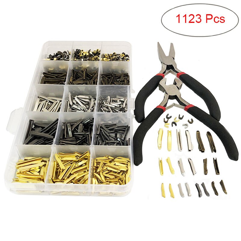 #3#5#8 Metal Zipper Latch Slider Retainer Insertion Pin Zipper Bottom Zipper Stopper for Clothes Jacket Repair