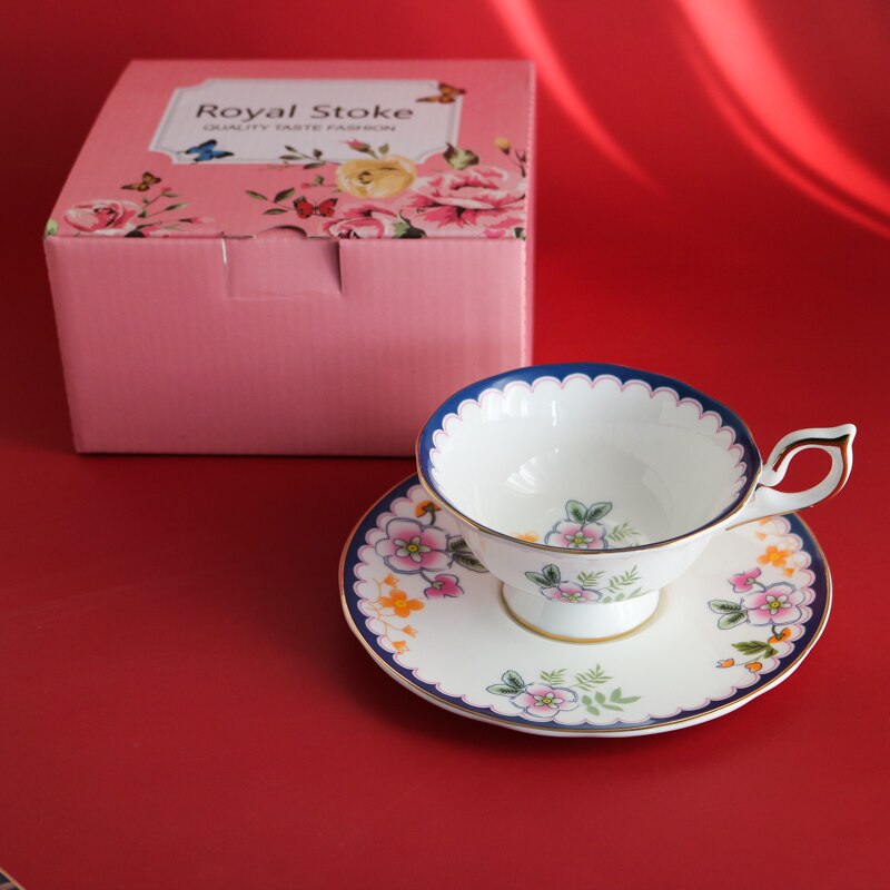 Ensemble De tasses et soucoupes à thé et café en porcelaine, moderne, tasses et soucoupes en céramique, ustensiles De cuisine BJ50BD