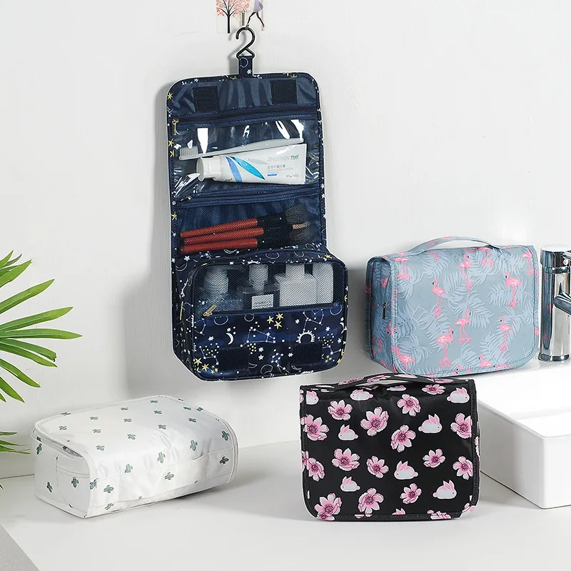 High Capacity Makeup Bag Travel Cosmetic Bag Waterproof Toiletries Storage Bags Travel Kit Ladies Beauty Bag