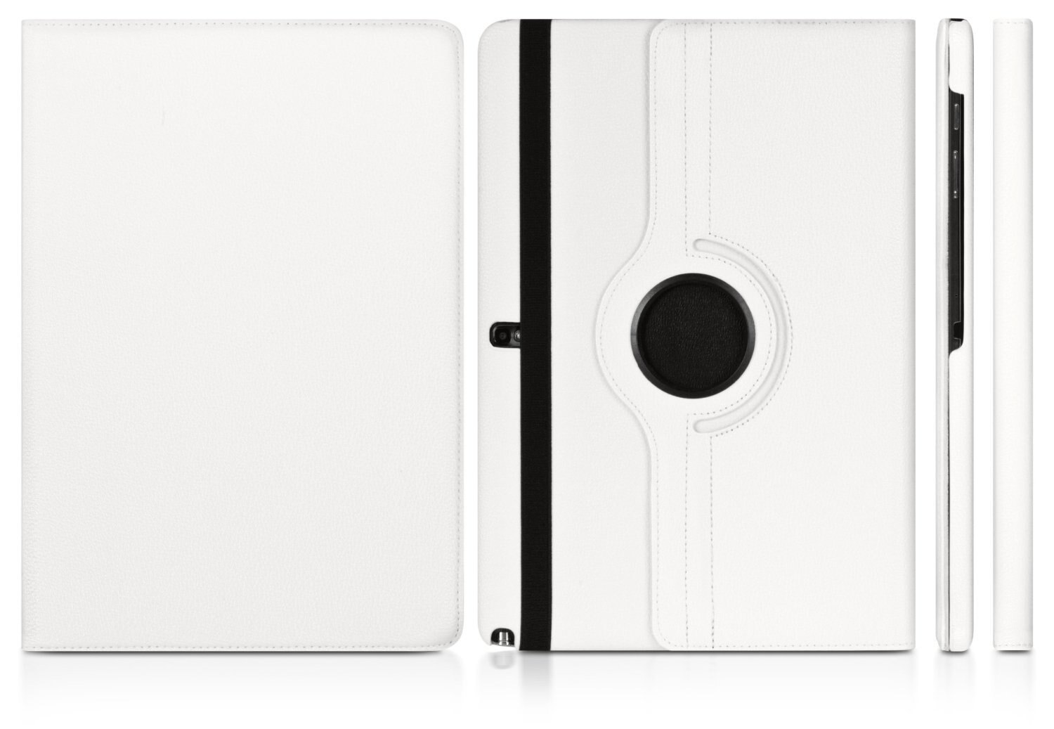 Case Voor Samsung Note Pro 12.2 P900 P901 P905 Cover Folio Pu Lederen Stand Smart Tablet Capa Gevallen P900 P901 p905 12.2 Inch: WHITE