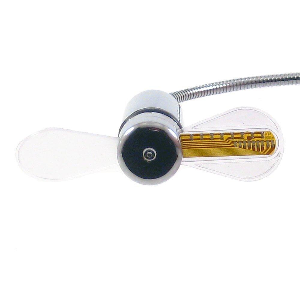 Reloj de ventilador LED USB,