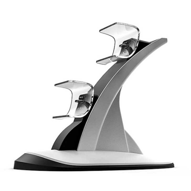 Für  ps5 controller kann die led-anzeige der dockingstationsbasis, der schnellladestation und  ps5 controllern geladen werden.