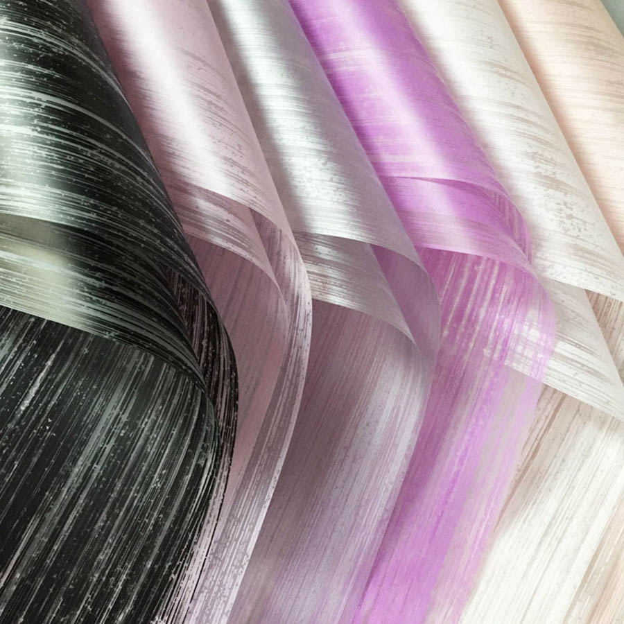 20Pcs/lot 58*58cm Florist Paper Graffiti Packing Waterproof Paper for Flower Bouquets Wrapping Craft for Christmas Party