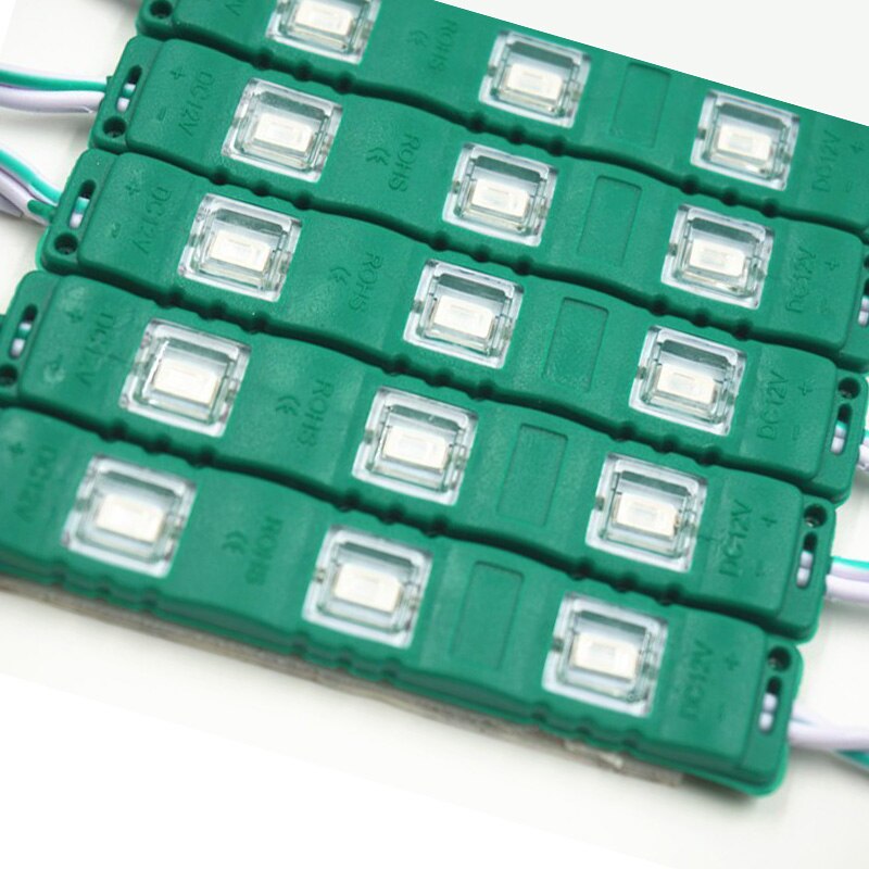 10pcs 12V waterdicht 5730 3LEDs spuitgieten LED Module super heldere led modules verlichting rood/groen /blauw/Geel/Roze/wit