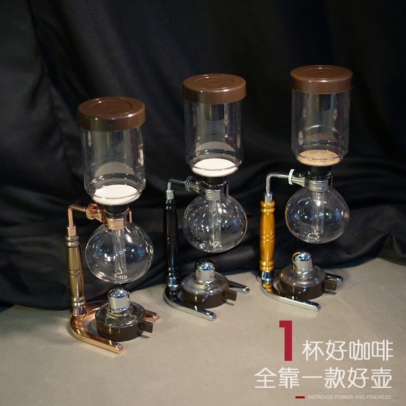 Cafetière type verre machine à café | Siphon de filtre, cafetière, Siphon de thé, pot d'aspiration