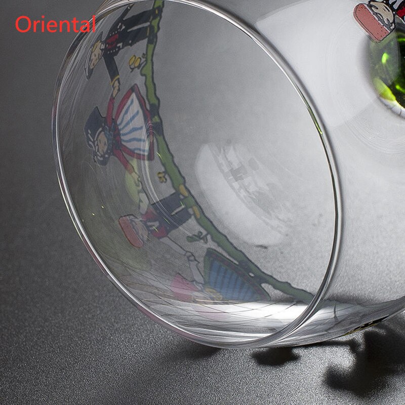 Elzas Stijl Kleine Man Rode Wijn Glas Vintage Goblet Glaswerk Restaurant Bar Leuke Cocktail Zoete Glas 150Ml