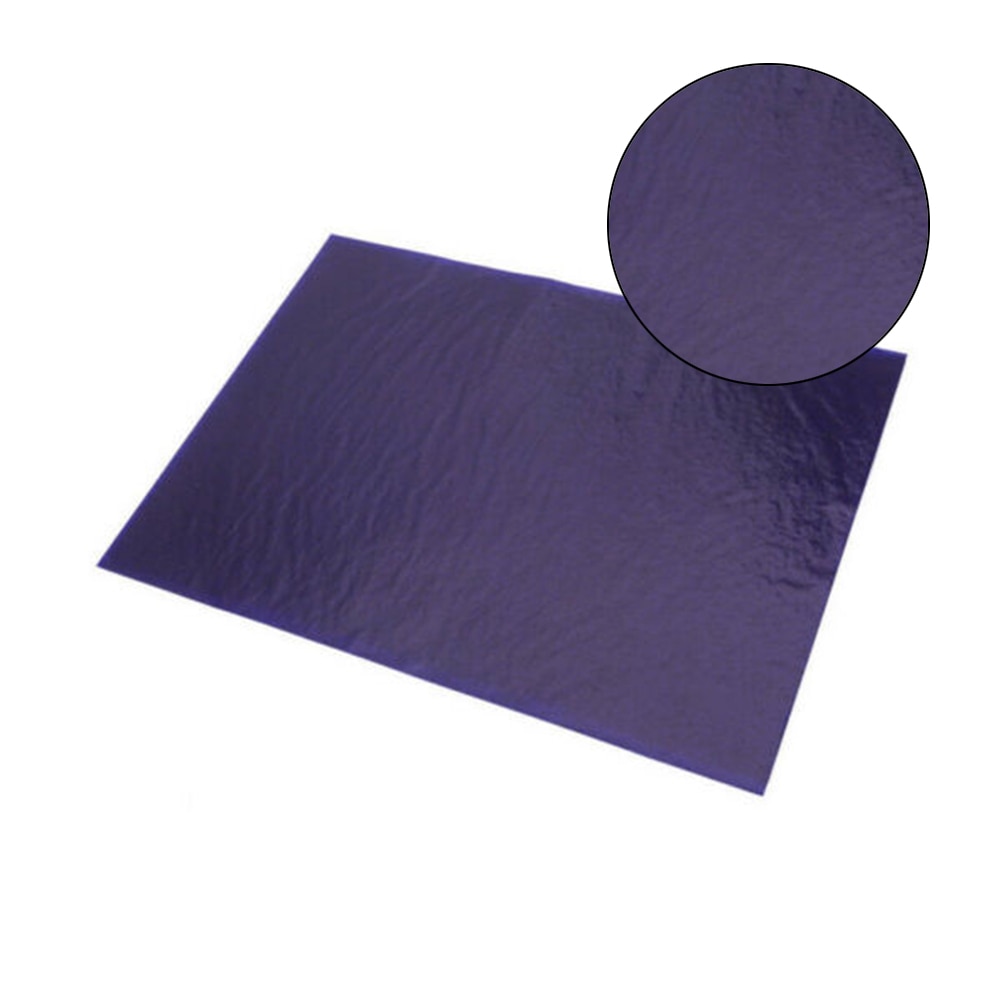 100 Sheets A4 Dark Blue Carbon Paper Hand Stencil Transfer Paper Painting Tracing Paper Graphite Painting Reusable