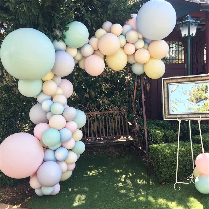 5 m Ballon Kette 110 Löcher Ballon Zubehör Hochzeit Geburtstag Party Dekorationen Zaun Clips Hintergründe