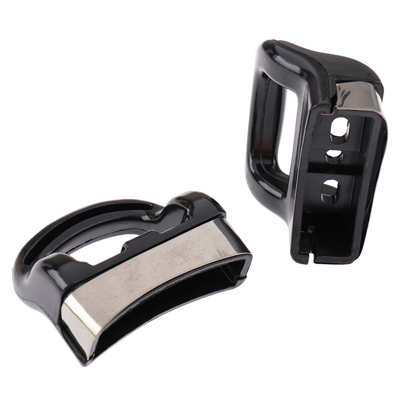 Lot De 2 Poignées Latérales Courtes Universelles En Métal Et Bakélite Noires - Rechange Robuste Pour Autocuiseurs Et Casseroles