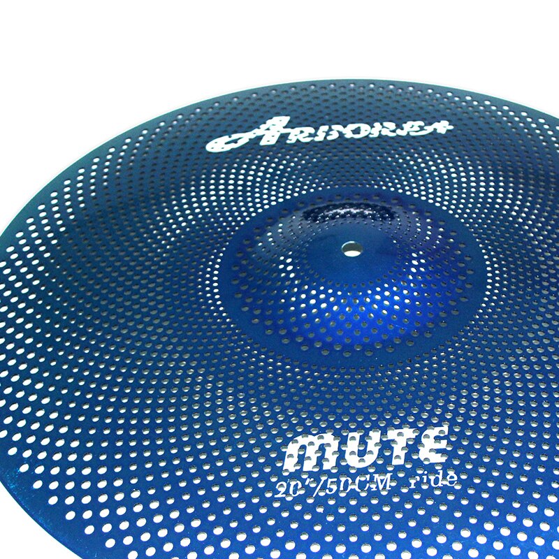 Arborea Blue Colour Mute cymbals 20'' Ride For