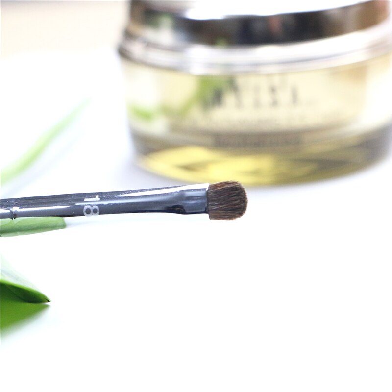 18#  shader borste liten skugga borste rökt makeup borste ögonskugga borste 100%  häst hår ögon make up skönhetsborste