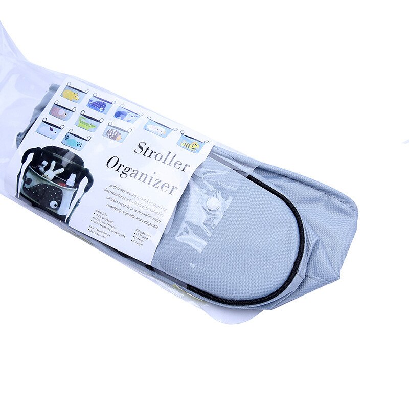 Baby trolley tas cartoon kinderwagen polyester hangende opbergtas multifunctionele organizer stoelzak reistas kinderwagen accessoire
