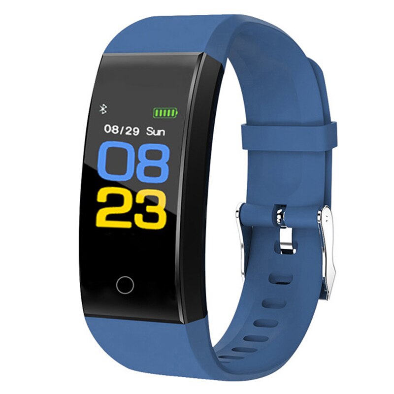 Voor 115 Plus Smart Horloge Bluetooth Sport Horloges Gezondheid Smart Polsband Hartslag Fitness Stappenteller Armband Horloge