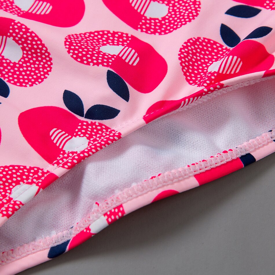 Children's Swimwear Swimsuit 7-12Years Girls One Piece Girl Apple Swimsuit One Piece Bathing Suit 1041