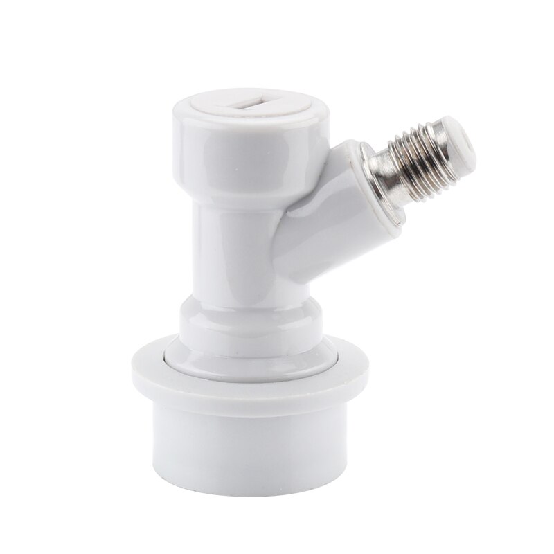 Conectores de barril de cerveza Homebrew de 1/4 pulgadas, dispensador de barril con bloqueo de bola, desconexión de Gas líquido, Conector de boca recta/roscada, útil