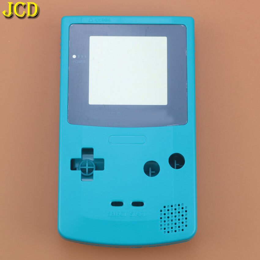 JCD 1PCS For Nintend GameBoy Color Game Replacement Case Plastic Shell Cover for GBC Console Full Housing Case