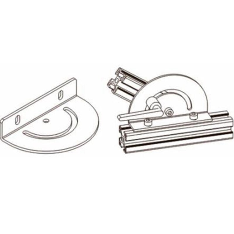180 Degree Steering Connecting Plate Corner Bracket Without Screw Nut For Aluminum Extrusion 3030 Series Cross Joint Plate