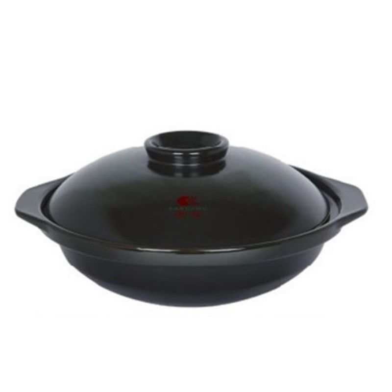Cazuela de cerámica para pollo estofado, cacerola amarilla para arroz, fideos, llama abierta, olla pequeña especial, cazuela esmaltada
