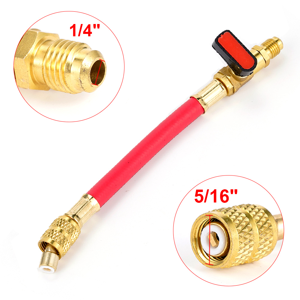 Automobiel Koeling Airconditioning Kogelkraan Buis Kogelkraan Joint VOOR R12 R134A R410A: Goud