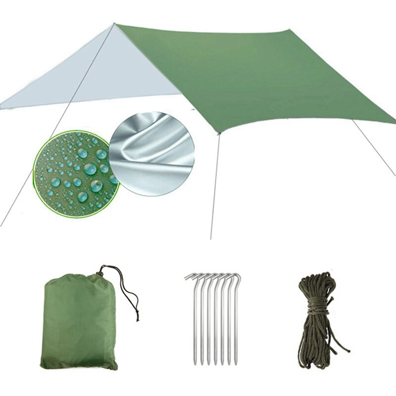 Outdoor Multifunctionele Vierkante Luifel Waterdicht Zonnebrandcrème Strand Pergola Schaduw Tent Geschikt Voor Outdoor Garden Party: Default Title