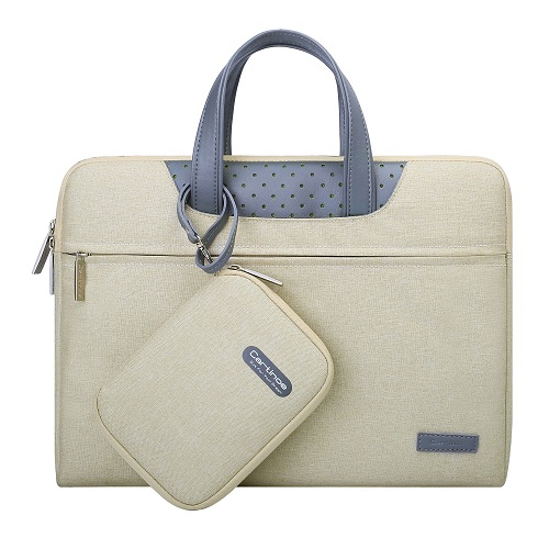 Business Aktentasche 11, 13,3, 14 zoll Laptop Tasche 15,6 Für Macbook Air 13 Frauen Handtasche Laptop Sleeve Tasche Für Macbook Pro 15 Fall: Kakifarbig / 11-inch