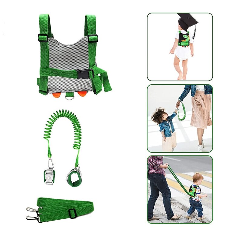 28EC Toddler Walking Leash Prevention Fallling Safety Harness Leash Anti-lost Straps