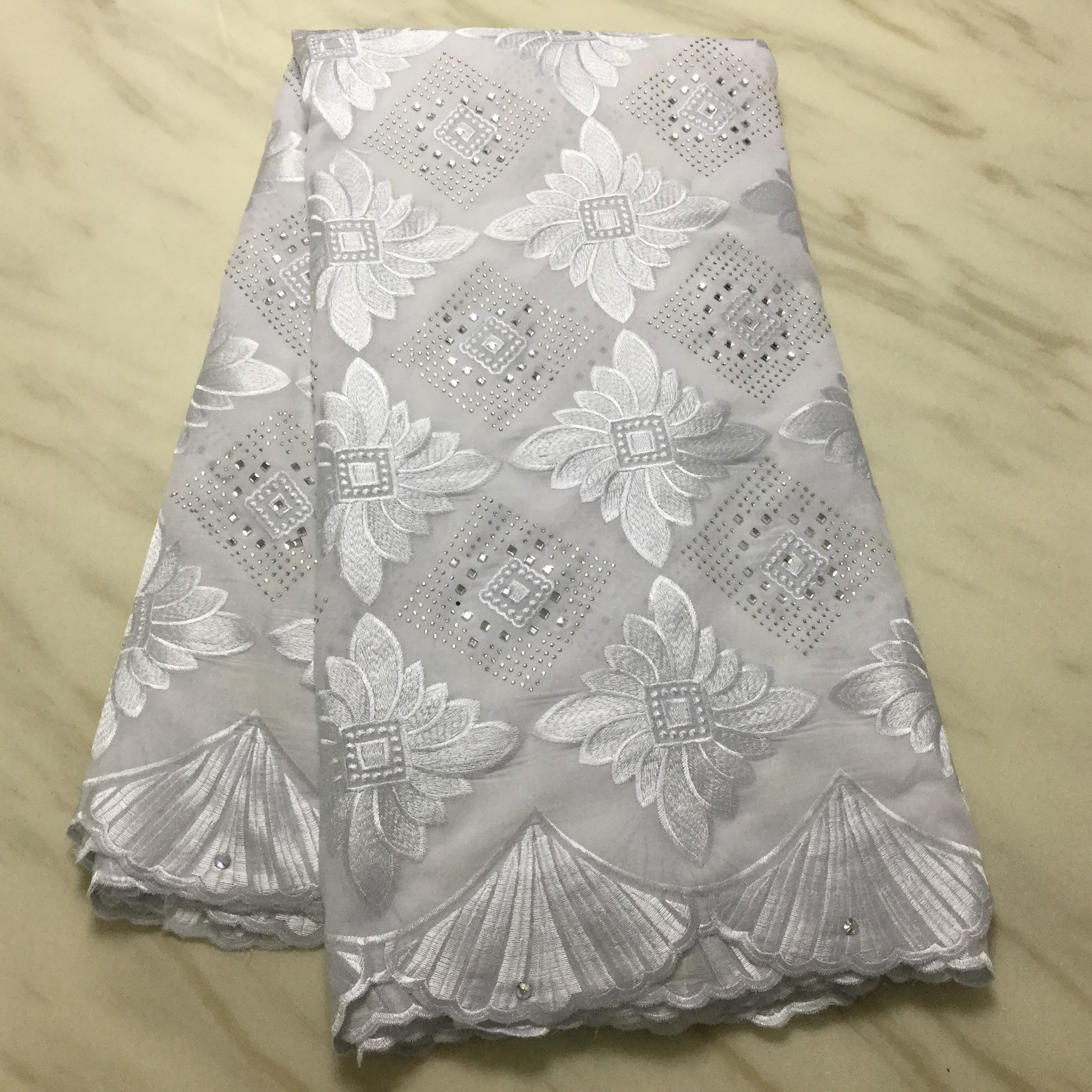 Tissus en dentelle suisse, tissus en coton africain, tissus en dentelle voile de suisse, broderie de , en suisse, style dubaï, 5yards
