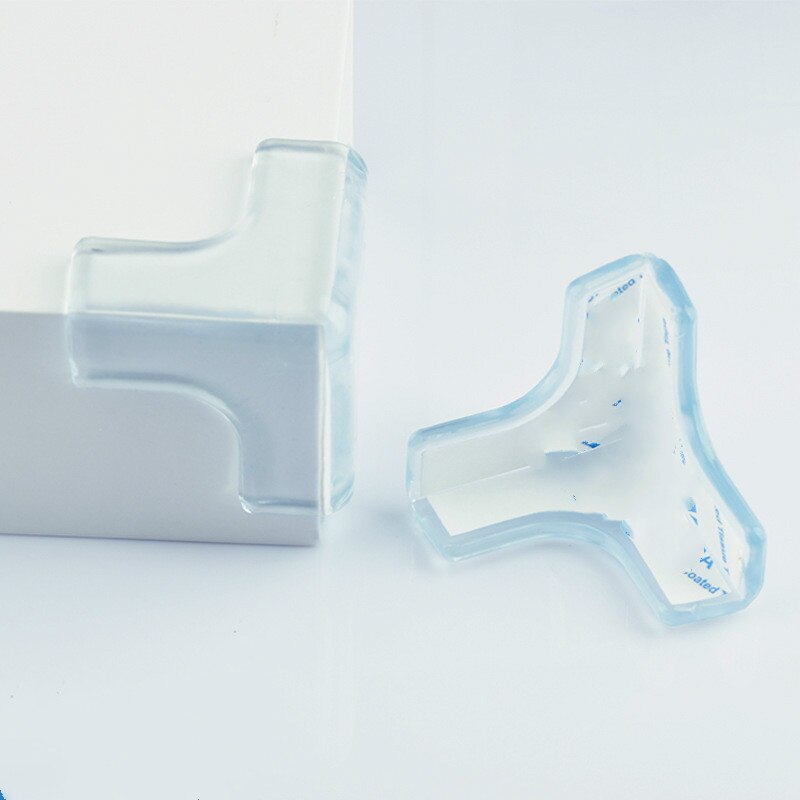 2/5Pcs Baby Safety Transparent PVC Protector Table Corner Furniture Protection Cover Children Anticollision Edge Corner Guard