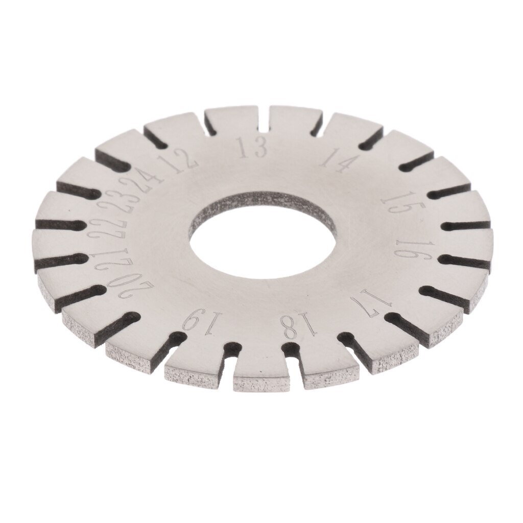 1pc Piano Tuning Tool Piano Wire Gauge Numbers 12-24 for Piano Repair Parts