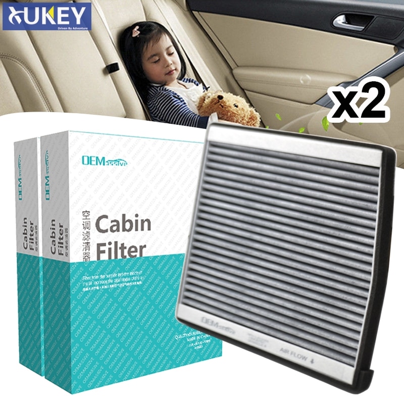 2pc bil kupéluftfilter 30630752 9204626 9204626-7 för volvo  c70 coupe  s60 s70 s80 saloon  v70 xc70 xc90 kombi